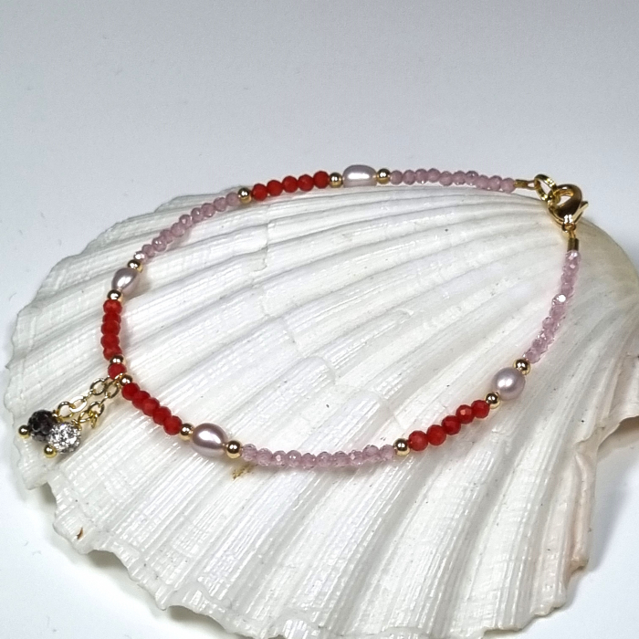 Marysia Coral, Zirconia and Pearls [13]