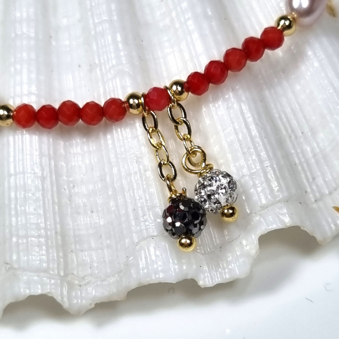 Marysia Coral, Zirconia and Pearls [5]