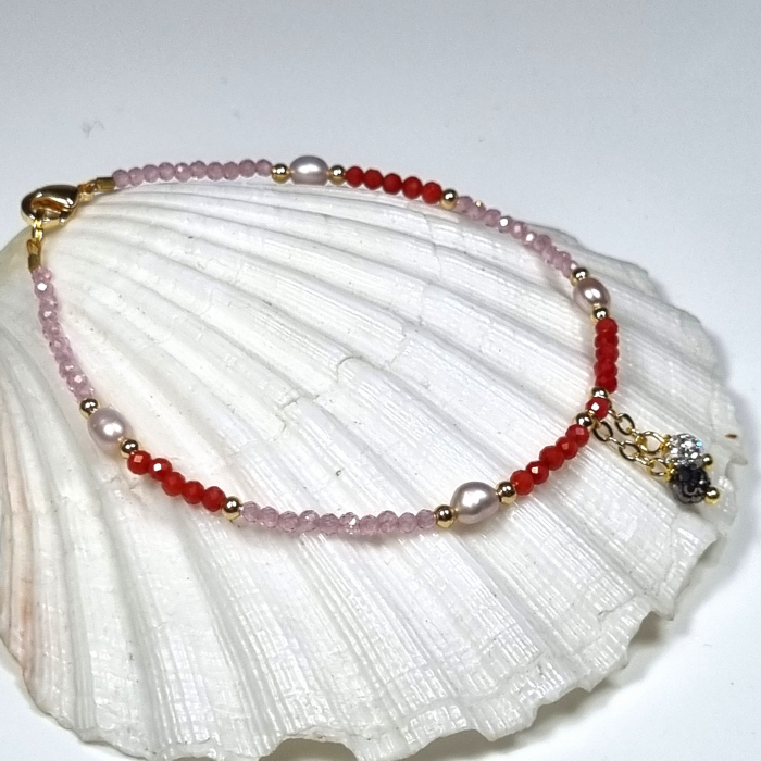 Marysia Coral, Zirconia and Pearls [8]