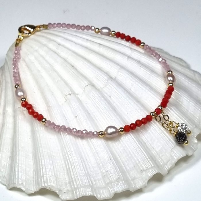 Marysia Coral, Zirconia and Pearls [7]