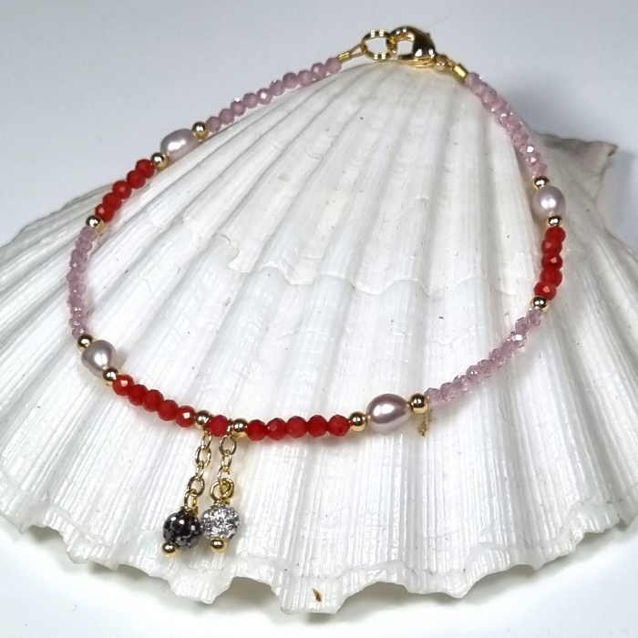 Marysia Coral, Zirconia and Pearls [9]