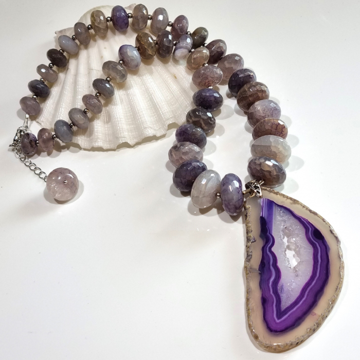 Marysia Fantastic Purple Agate [2]