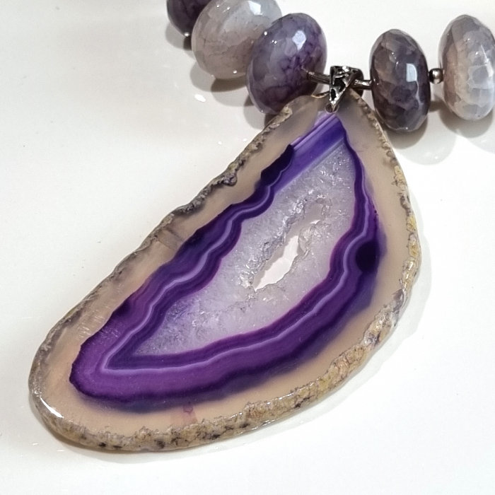 Marysia Fantastic Purple Agate [10]