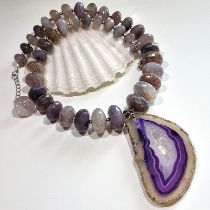 Marysia Fantastic Purple Agate [7]