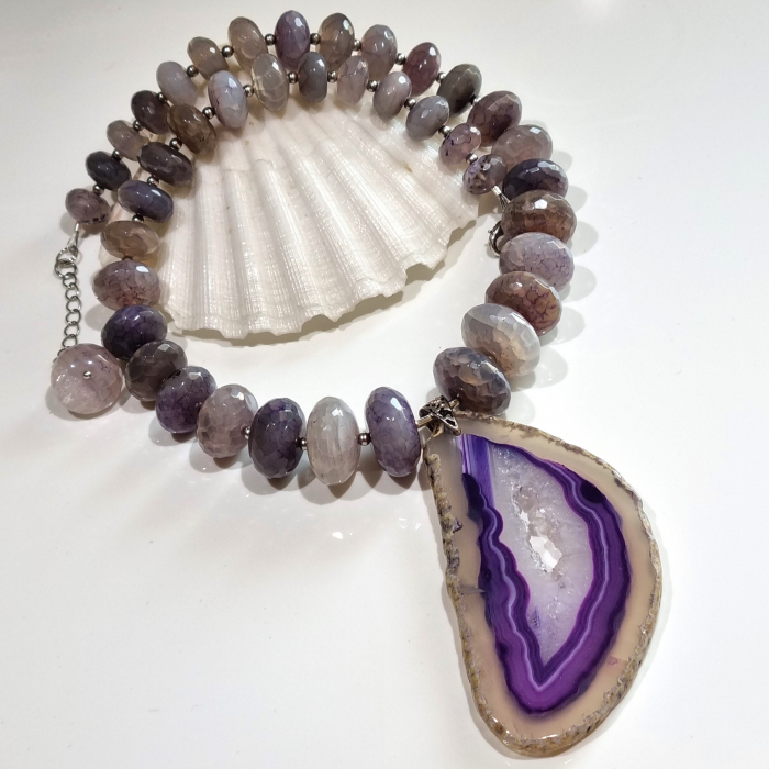 Marysia Fantastic Purple Agate [6]