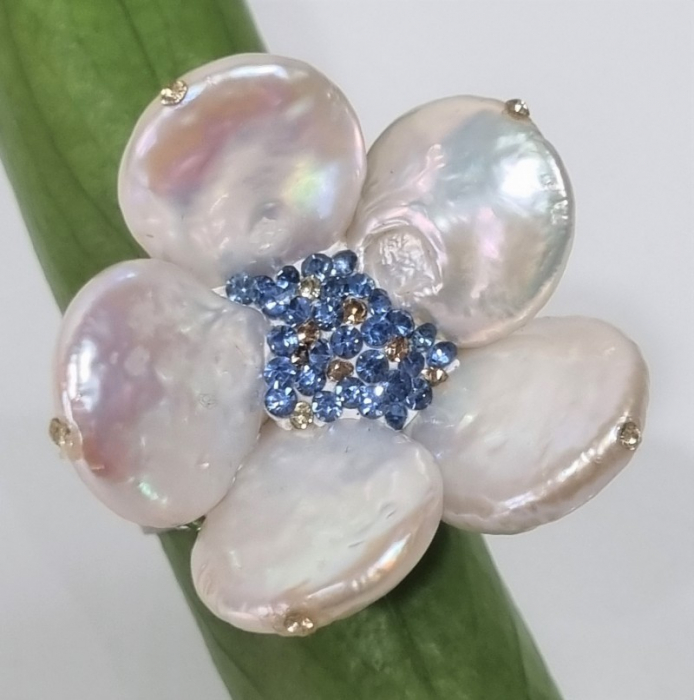 Marysia Keshi Pearls Flower [2]