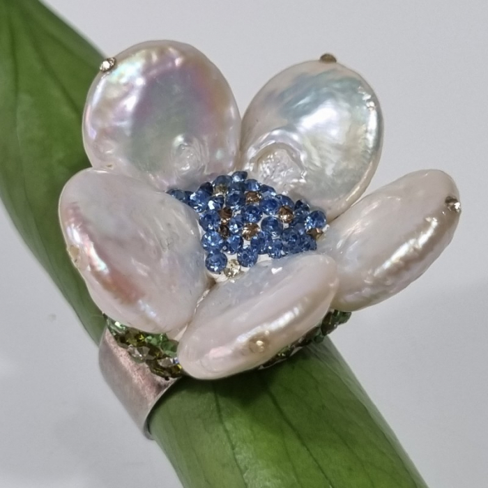 Marysia Keshi Pearls Flower [4]