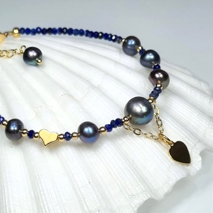 Marysia Lapis Lazuli and Pearls [6]