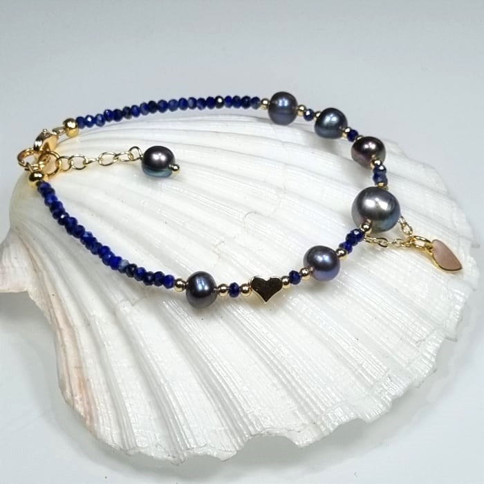 Marysia Lapis Lazuli and Pearls [8]