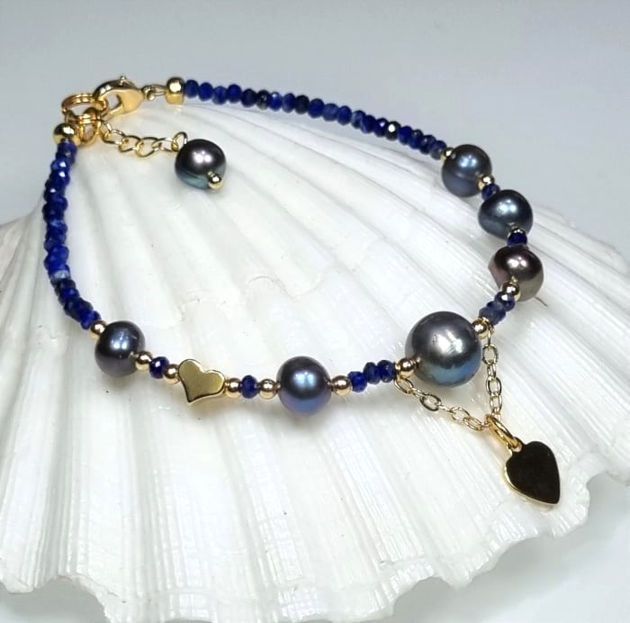 Marysia Lapis Lazuli and Pearls [5]