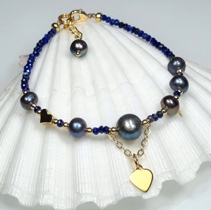 Marysia Lapis Lazuli and Pearls [4]