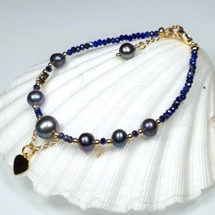 Marysia Lapis Lazuli and Pearls [11]