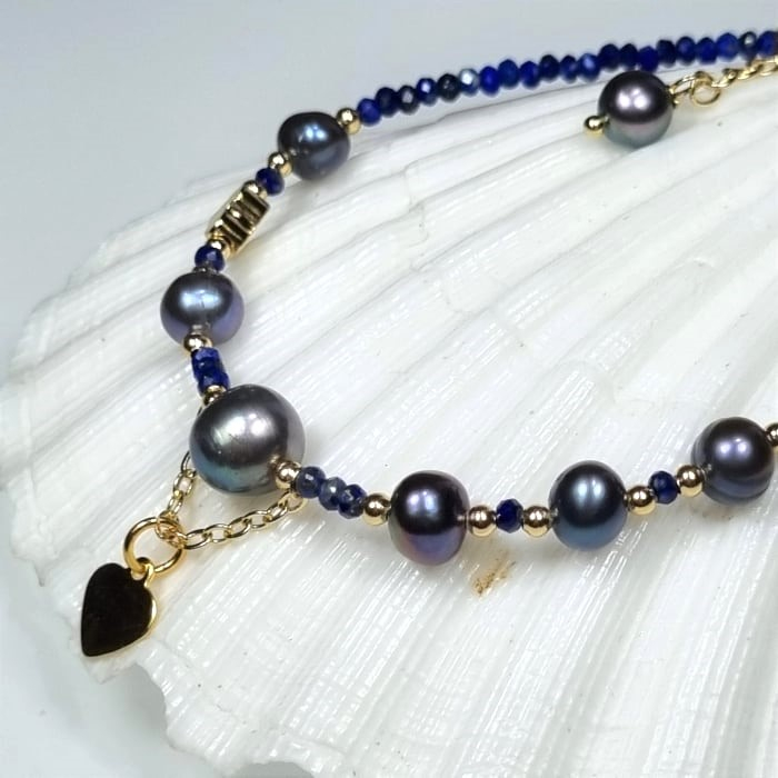 Marysia Lapis Lazuli and Pearls [12]