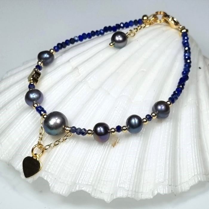 Marysia Lapis Lazuli and Pearls [9]