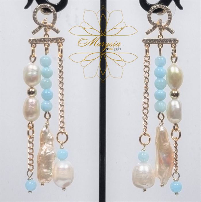 Marysia pearls and jade