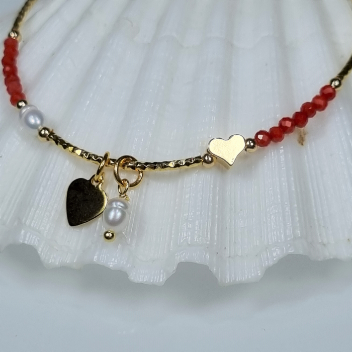 Marysia Pearls, Coral and Heart [9]