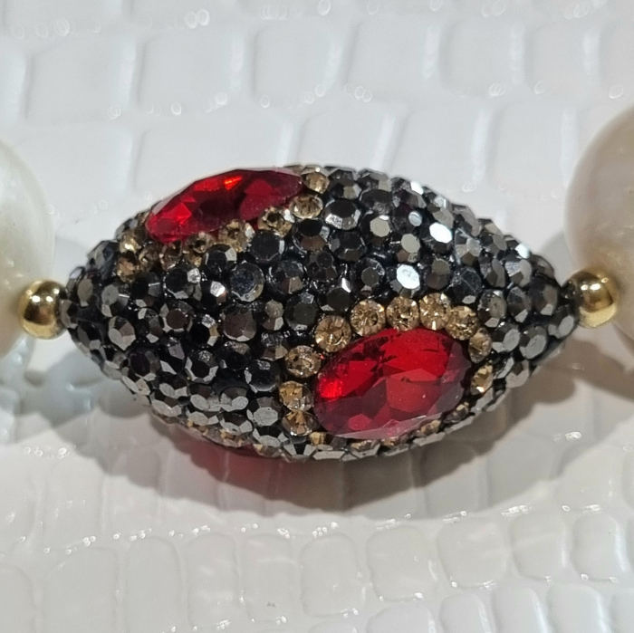 Marysia Red Jade & Big Pearls [3]