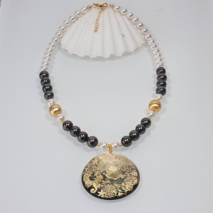 Marysia Shell and Pearls [6]