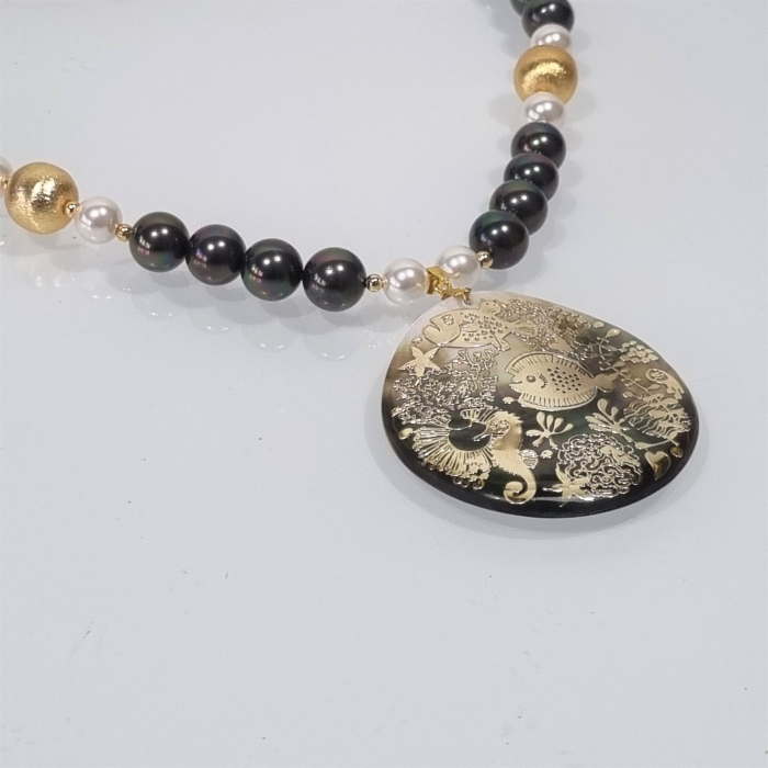 Marysia Shell and Pearls [10]