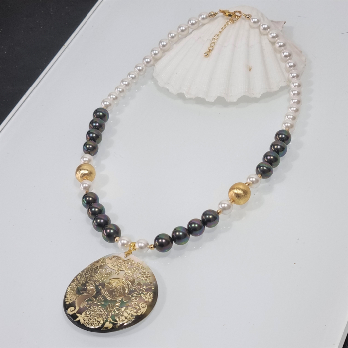 Marysia Shell and Pearls [12]