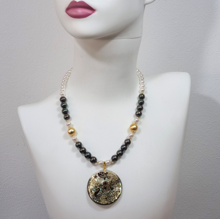 Marysia Shell and Pearls [2]
