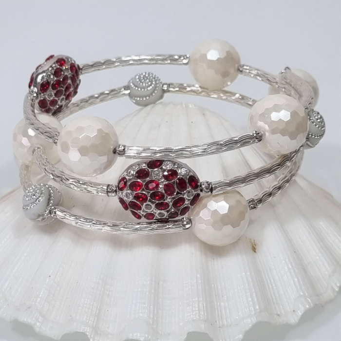Marysia White and Red Shine [4]