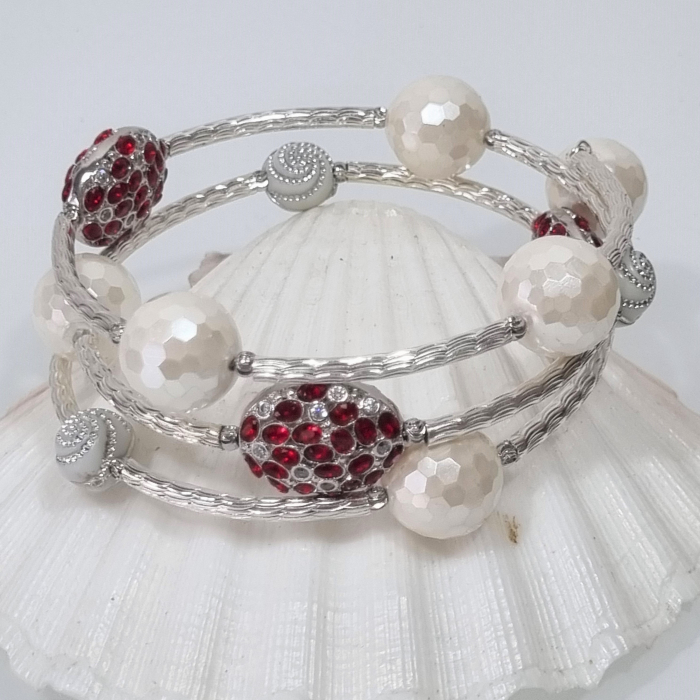 Marysia White and Red Shine [3]