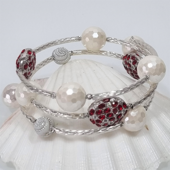 Marysia White and Red Shine [5]