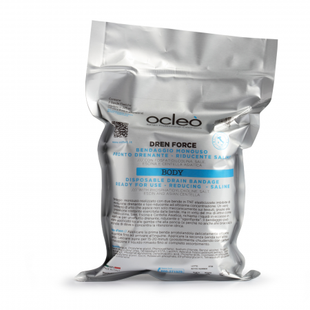 Promotii - Bandaje saline monouz drenante, liporeductoare si anticelulitice (2 benzi elastice)