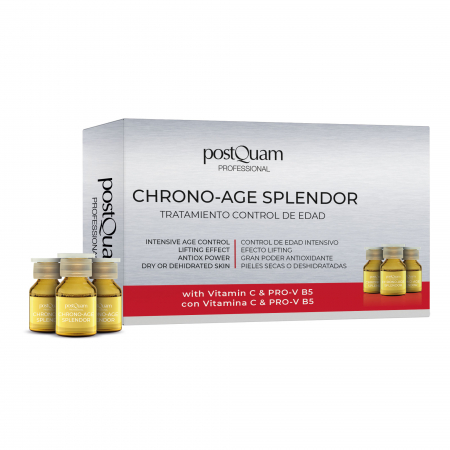 PostQuam - Chrono-Age Splendor Ser de lifting facial cu vitamina C si pro-vitamina B5