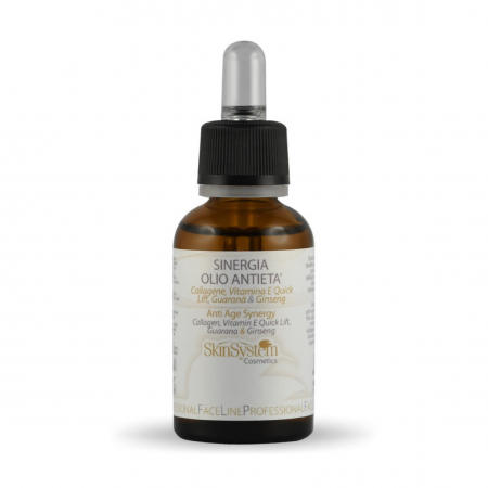 Skin System - Concentrat Anti-imbatranire cu Colagen, Vitamina E, Quick Lift®, Guarana si Ginseng