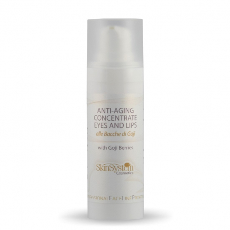 Skin System - Concentrat anti-imbatrinire pentru ochi si buze cu fructe Goji