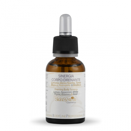 Skin System - Concentrat drenant cu Lamaie, Menta, Cimbru Alb, Rozmarin si Busuioc