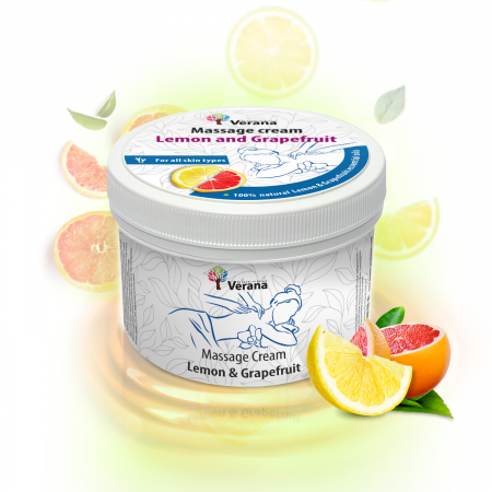Cremă / Ceară de masaj - Crema de masaj Lamaie si grapefruit