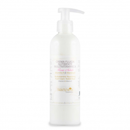 Skin System - Crema fluida multivitaminica nutritiva Rosa Nobile