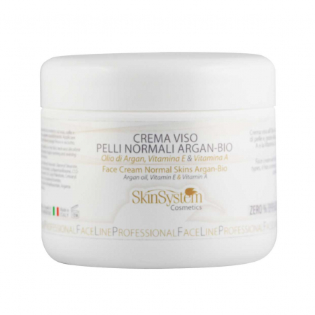 Skin System - Crema pentru piele normala Argan Bio Ulei de argan, Vitamina E, Vitamina A 250ml