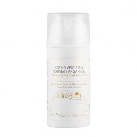 Skin System - Crema pentru piele normala Argan Bio Ulei de argan, Vitamina E, Vitamina A 100ml