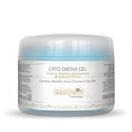 Skin System - CRYO DRENA GEL cu Camfor, Mentol, castan salbatic, stejar de mare