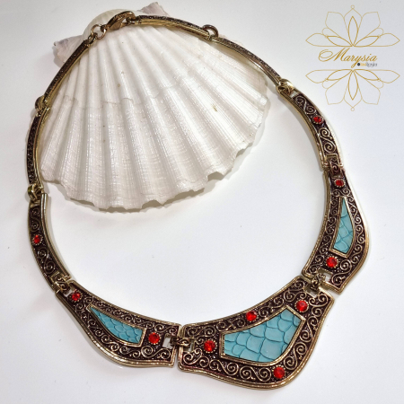 BIJUTERII Irina Reisler - Marysia Blue and Red