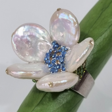 Marysia Keshi Pearls Flower [8]