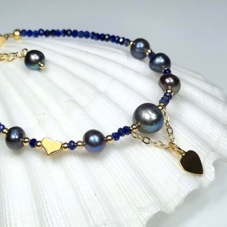 Marysia Lapis Lazuli and Pearls [5]