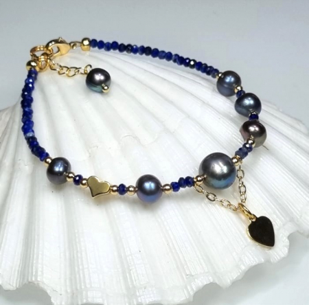 Marysia Lapis Lazuli and Pearls [4]