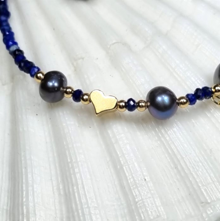 Marysia Lapis Lazuli and Pearls [6]