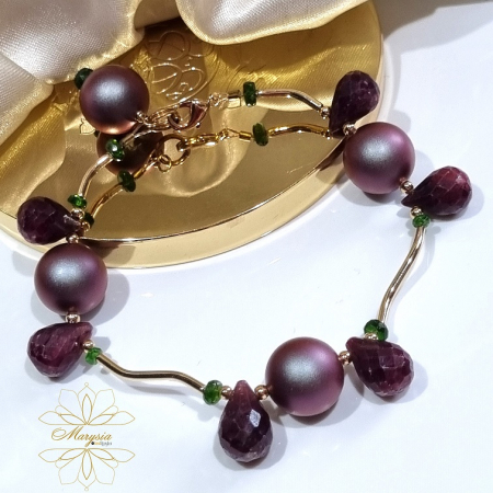 Swarovski Pearls Collection - Marysia Ruby Briolette