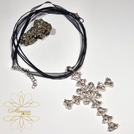 BIJUTERII Irina Reisler - Marysia Silver Cross