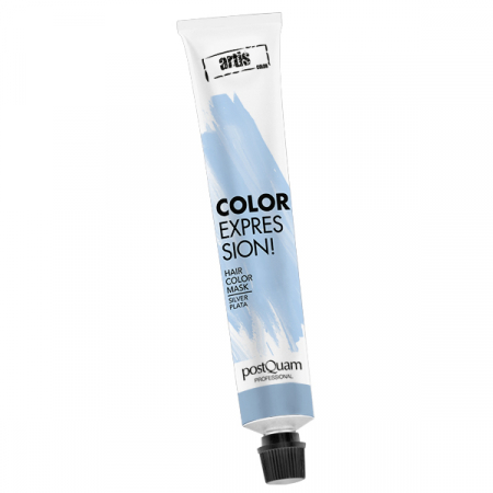 Vopsea fără amoniac (kit complet) / Măști colorante pentru acasă - Masca pentru colorat parul - Argintiu