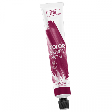 Vopsea fără amoniac (kit complet) / Măști colorante pentru acasă - Masca pentru colorat parul - Fuchsia