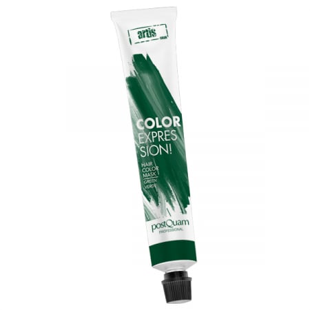 Vopsea fără amoniac (kit complet) / Măști colorante pentru acasă - Masca pentru colorat parul - Verde