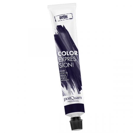 Vopsea fără amoniac (kit complet) / Măști colorante pentru acasă - Masca pentru colorat parul - Violet