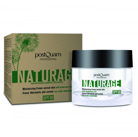 Game speciale de creme antirid - Naturage Crema de zi cu acid hyaluronic ten normal/sensibil SPF30